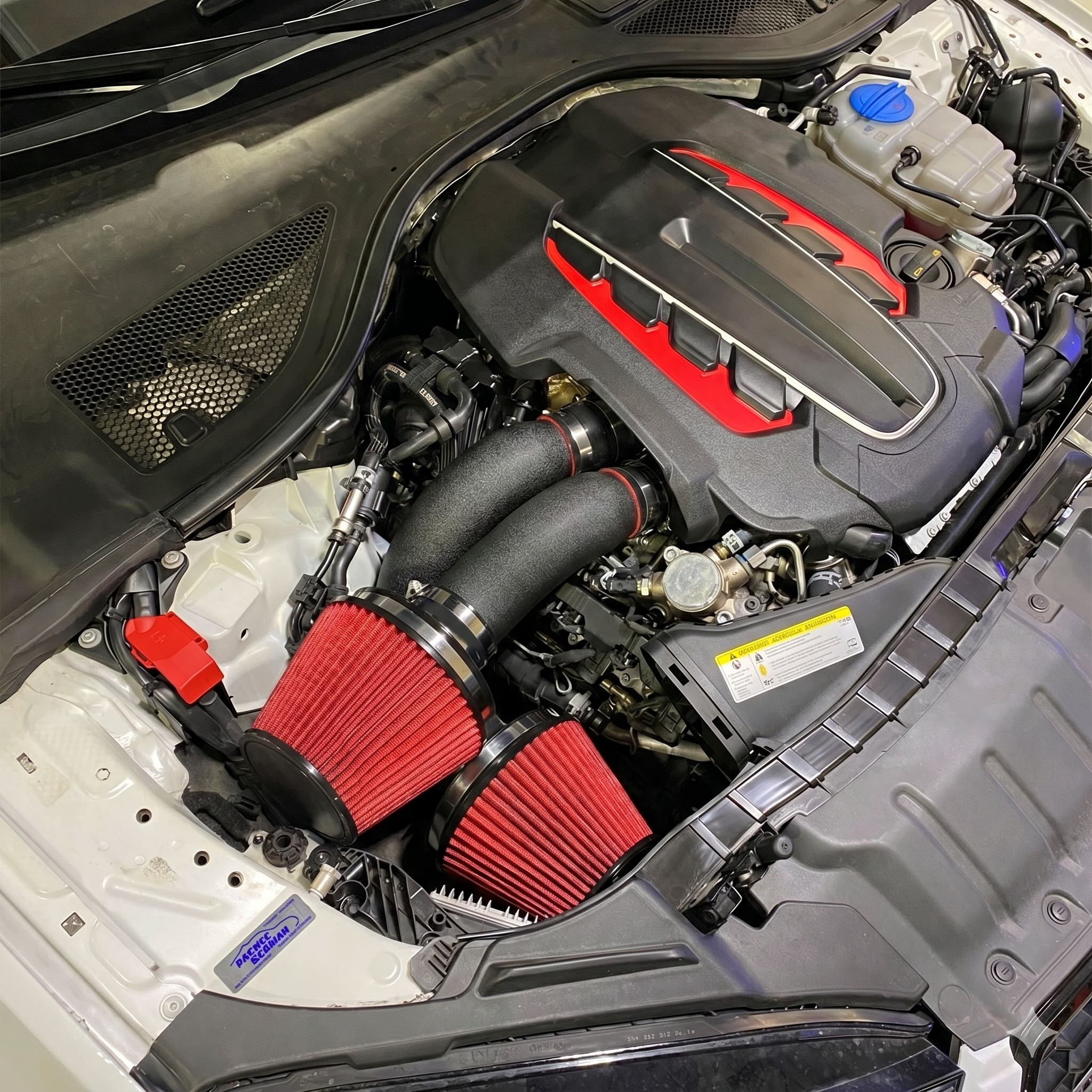 KYOSTAR 3" Cold Air Intake System for 2012-2018 Audi C7 S6 S7 RS6 RS7 EA824 4.0TT V8 Performance Intake Kit