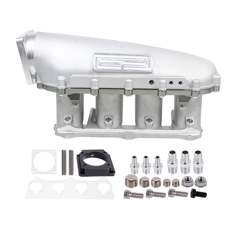 KYOSTAR Silver Race Intake Manifold for Honda K20 K24 K-Series K-Swap Engines High Performance