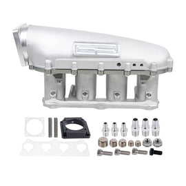 KYOSTAR Silver Race Intake Manifold for Honda K20 K24 K-Series K-Swap Engines High Performance