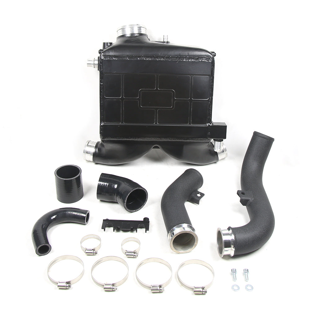 KYOSTAR Aluminum Intercooler Kit For Mercedes Benz W/S/C/A 205 C400 C450 C43 213 E43 E450 GLC 43 AMG 2015-2019 Charge Pipe Core