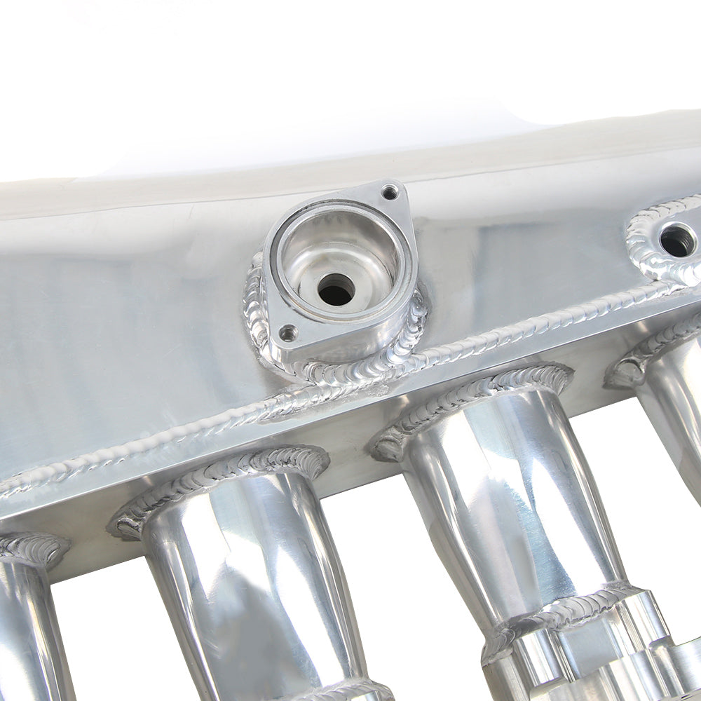 KYOSTAR TIG Welded 2JZ-GE Intake Manifold with Fuel Rail and 90mm Throttle Body for Toyota Lexus Non-Turbo