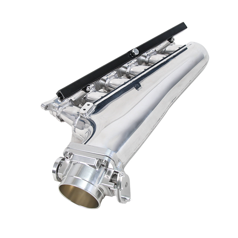 KYOSTAR TIG Welded 2JZ-GE Intake Manifold with Fuel Rail and 90mm Throttle Body for Toyota Lexus Non-Turbo