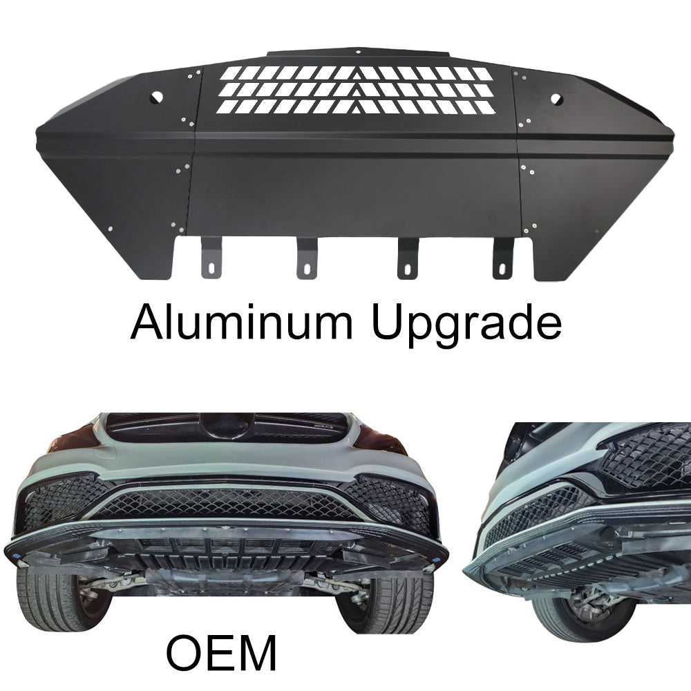 KYOSTAR Aluminum Oil Cooler Shield for Mercedes AMG C63 GLC63 W205 C205 X253 C253 3-Piece