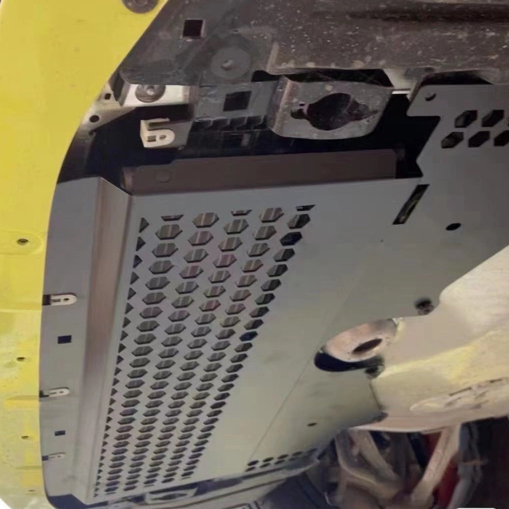 For BMW G80 M3 G82 G83 M4 Magnesium Aluminum Alloy Oil Cooler Skid Plate Car Engine Lower Guard Plate