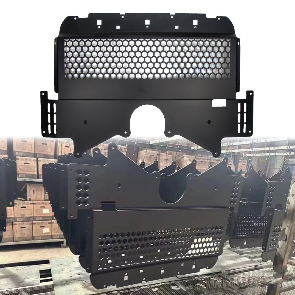 For BMW G80 M3 G82 G83 M4 Magnesium Aluminum Alloy Oil Cooler Skid Plate Car Engine Lower Guard Plate