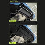 For BMW G80 M3 G82 G83 M4 Magnesium Aluminum Alloy Oil Cooler Skid Plate Car Engine Lower Guard Plate