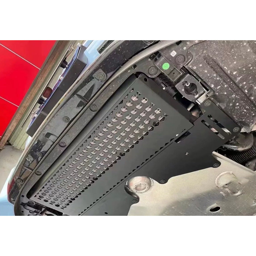 For BMW G80 M3 G82 G83 M4 Magnesium Aluminum Alloy Oil Cooler Skid Plate Car Engine Lower Guard Plate