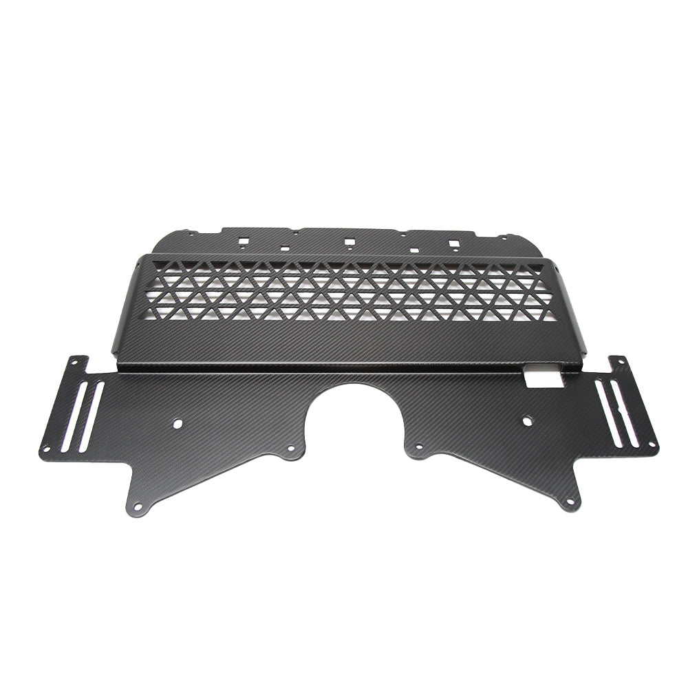 KYOSTAR Carbon Fiber Oil Cooler Shield V2 for 2021+ BMW G80 G81 M3 G82 G83 M4 2023+ G87 M2 Underbody Protection Guard