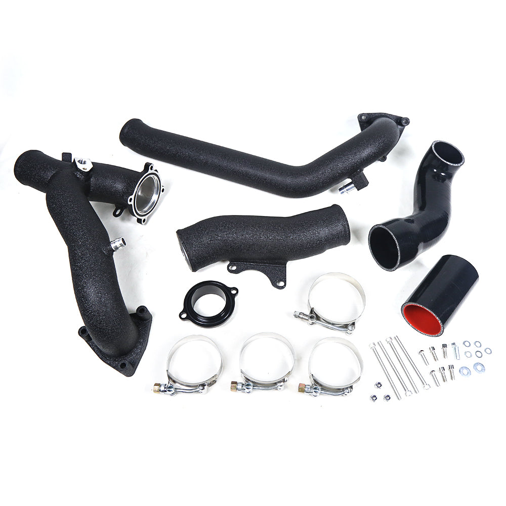 KYOSTAR Post Throttle Valve Charge Pipe Kit for 2017+ Audi B9 B9.5 S4 S5 EA839 3.0T V6