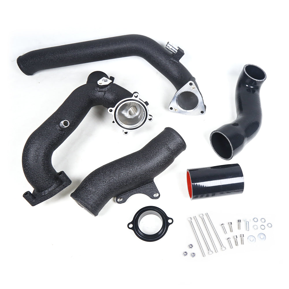 KYOSTAR Post Throttle Valve Charge Pipe Kit for 2017+ Audi B9 B9.5 S4 S5 EA839 3.0T V6