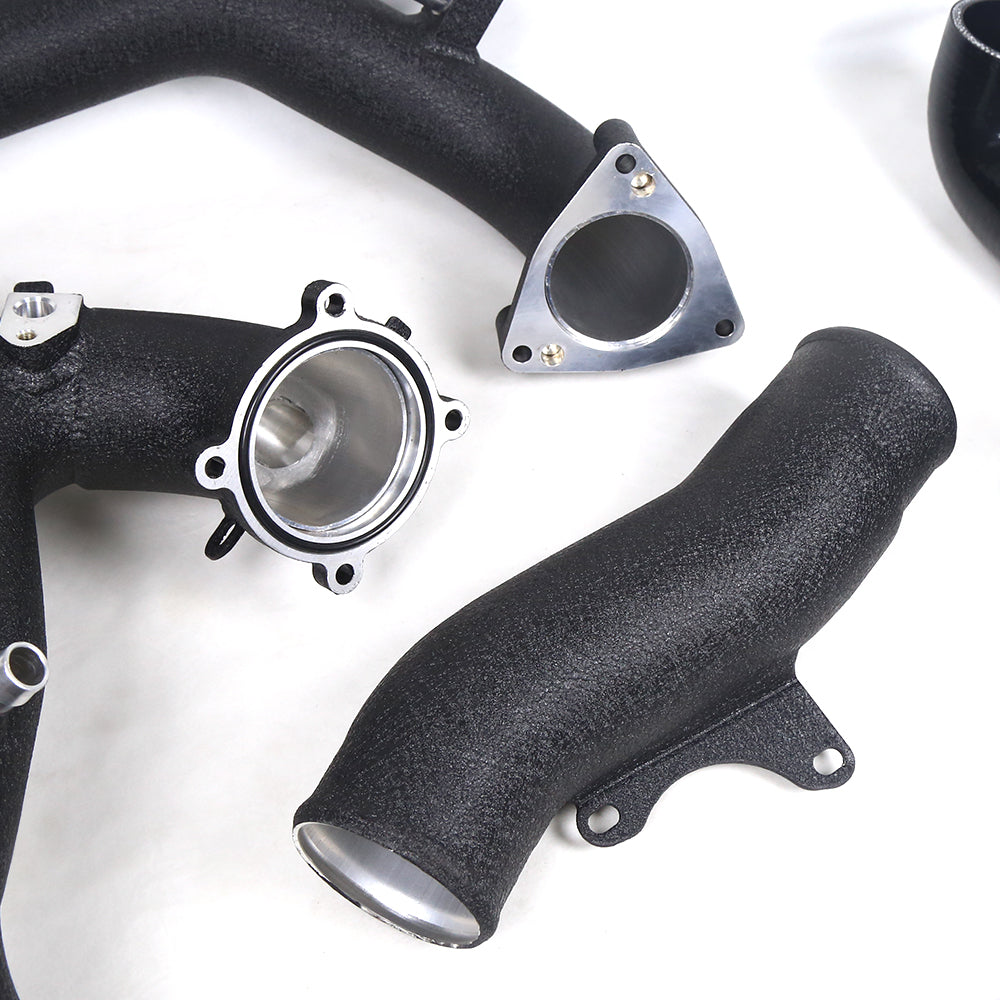 KYOSTAR Post Throttle Valve Charge Pipe Kit for 2017+ Audi B9 B9.5 S4 S5 EA839 3.0T V6