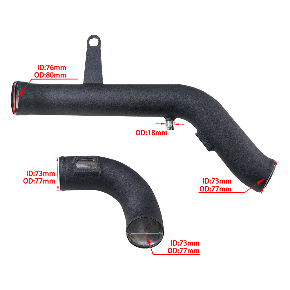 KYOSTAR 3" Aluminum Performance Cold Air Intake System for BMW M3 F80 / M4 F82 F83 S55