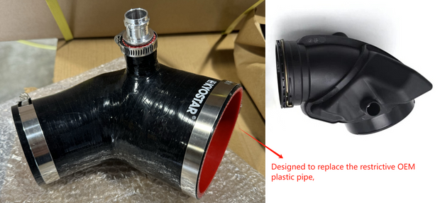 KYOSTAR 4" Cold Air Intake System with Turbo Inlet Pipe for Toyota Supra A90 & BMW Z4 B58 3.0L Turbo