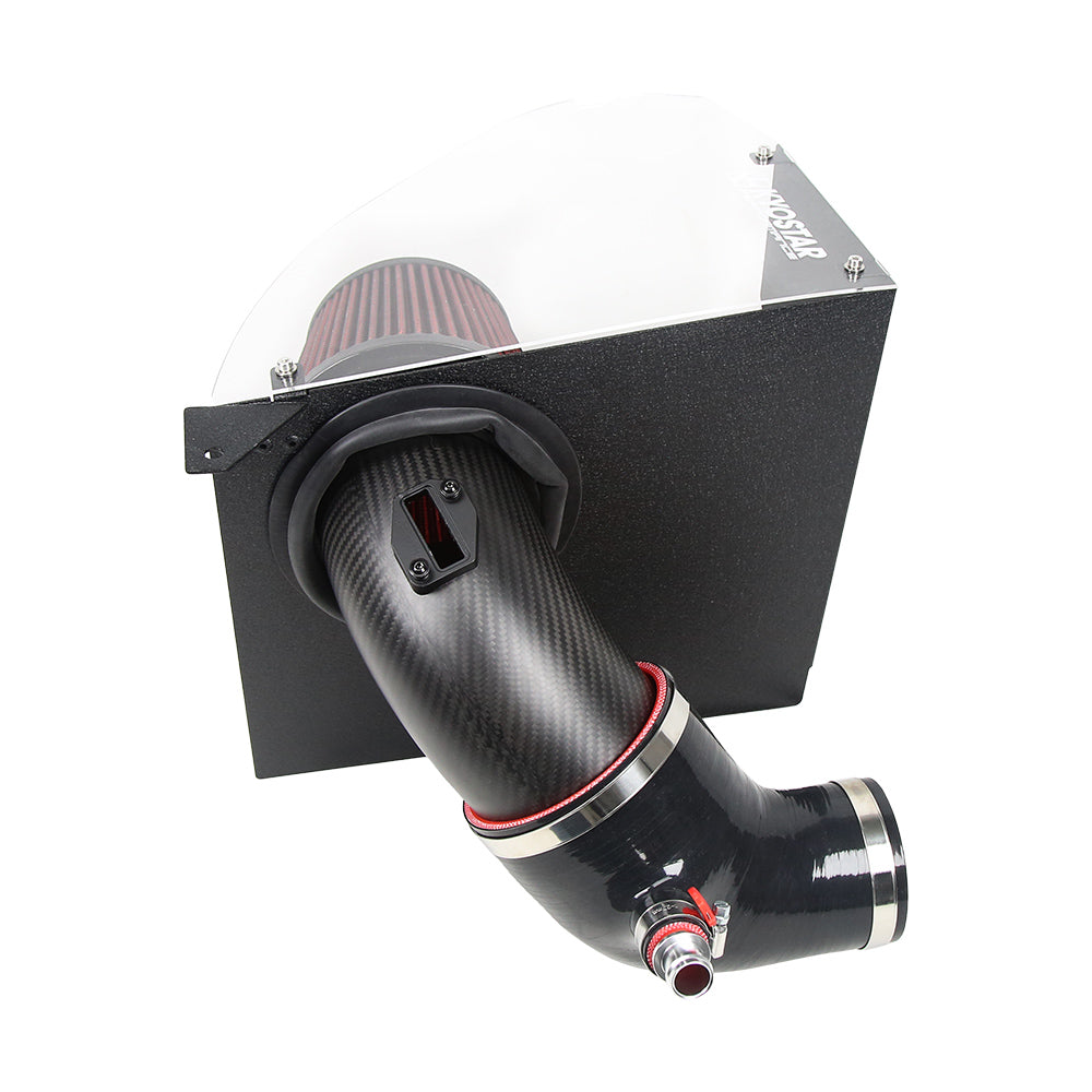 KYOSTAR High Flow Dry Carbon Fiber Cold Air Intake Kit with Turbo Inlet for BMW M240i M340i M440i B58 Gen2 3.0T