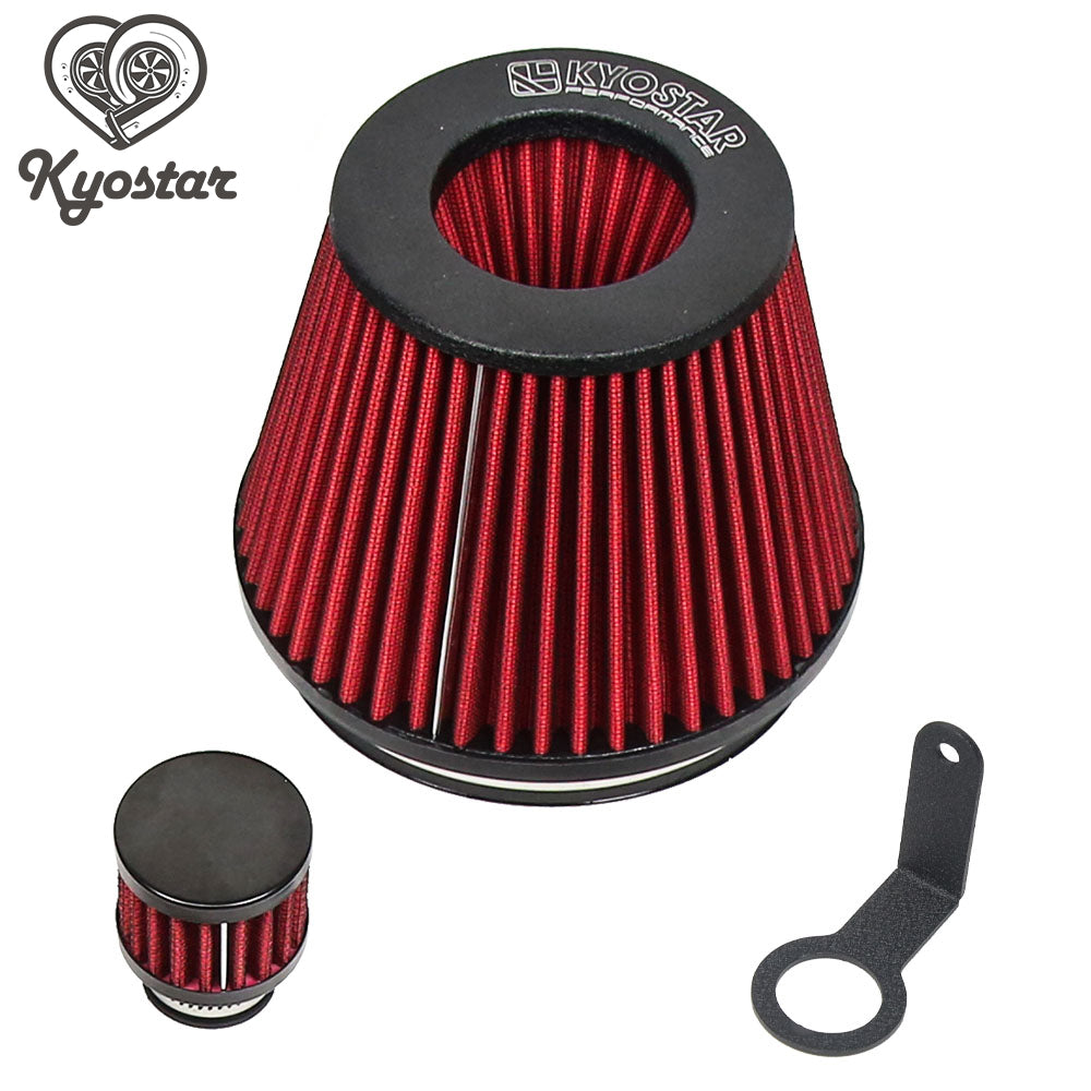 KYOSTAR 2010+ Audi B8/B8.5 S4 S5 Q5 SQ5 V6 3.0T/3.2L Cold Air Intake System Pipe Kit - Aluminum