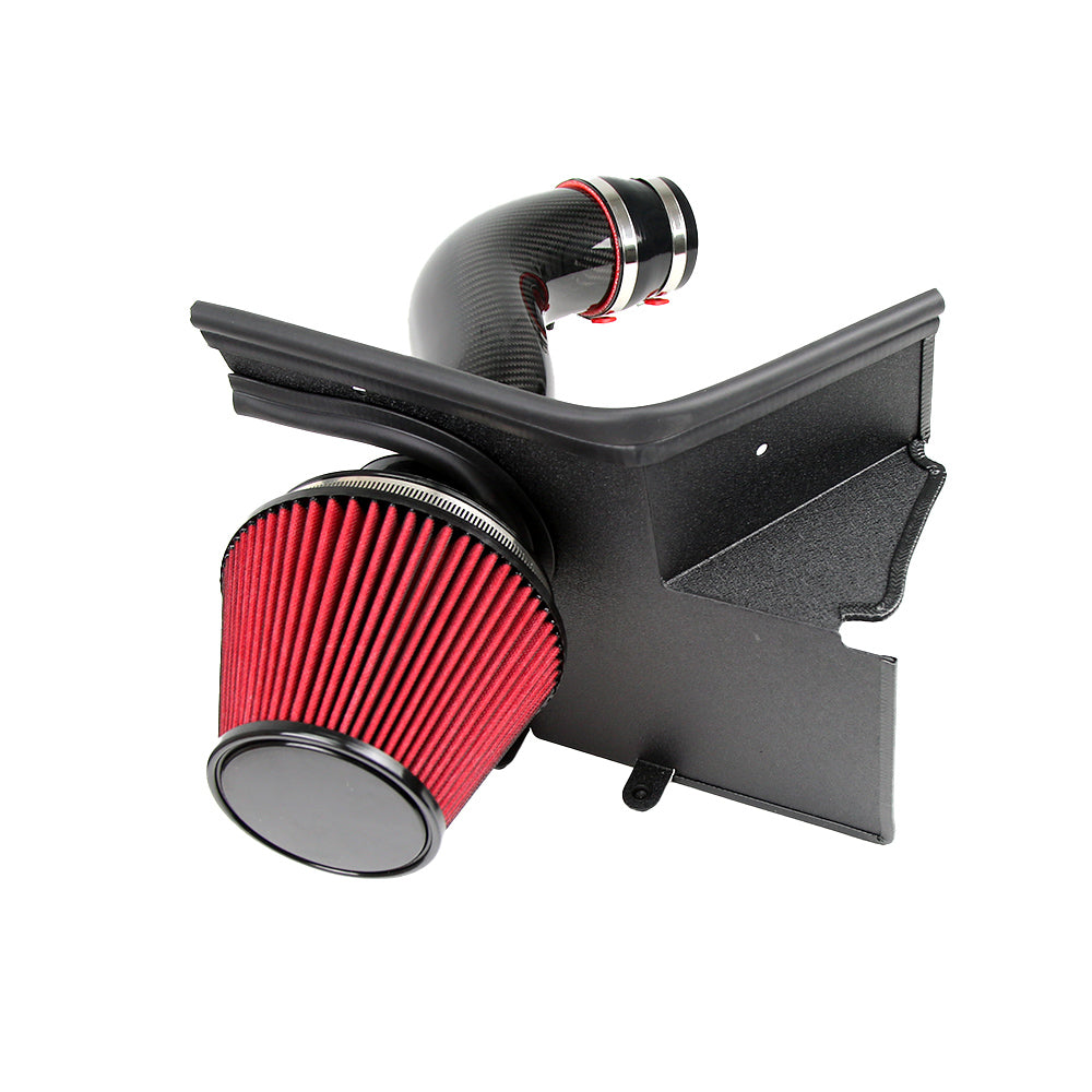 KYOSTAR Carbon Fiber Cold Air Intake System for 2009-2017 Audi B8 B8.5 S4 S5 Q5 SQ5 EA837 3.0T 3.2L V6 Performance Intake Kit