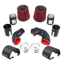 Load image into Gallery viewer, KYOSTAR 2016+ Infiniti Q50 Q60 VR30DDTT 3.0L Twin Turbo Aluminum Cold Air Intake Kit with Heat Shield