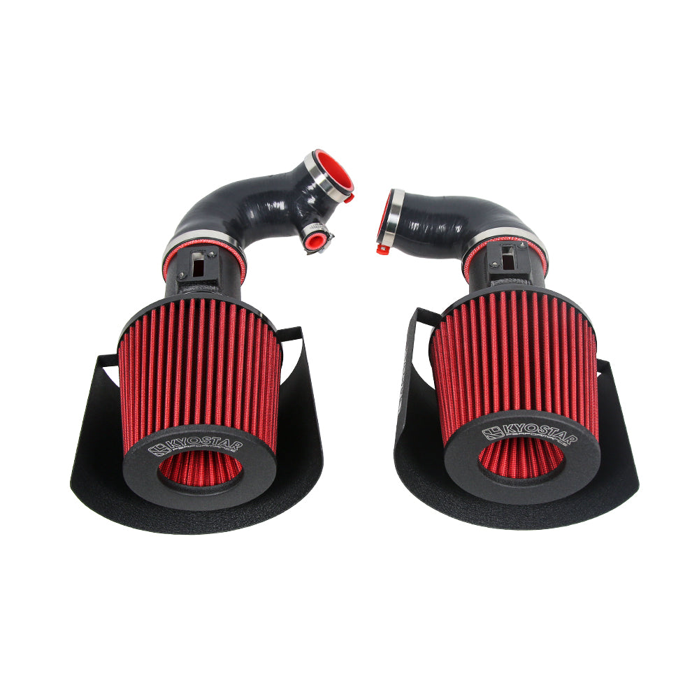 KYOSTAR 2016+ Infiniti Q50 Q60 VR30DDTT 3.0L Twin Turbo Aluminum Cold Air Intake Kit with Heat Shield