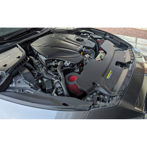KYOSTAR 2016+ Infiniti Q50 Q60 VR30DDTT 3.0L Twin Turbo Aluminum Cold Air Intake Kit with Heat Shield