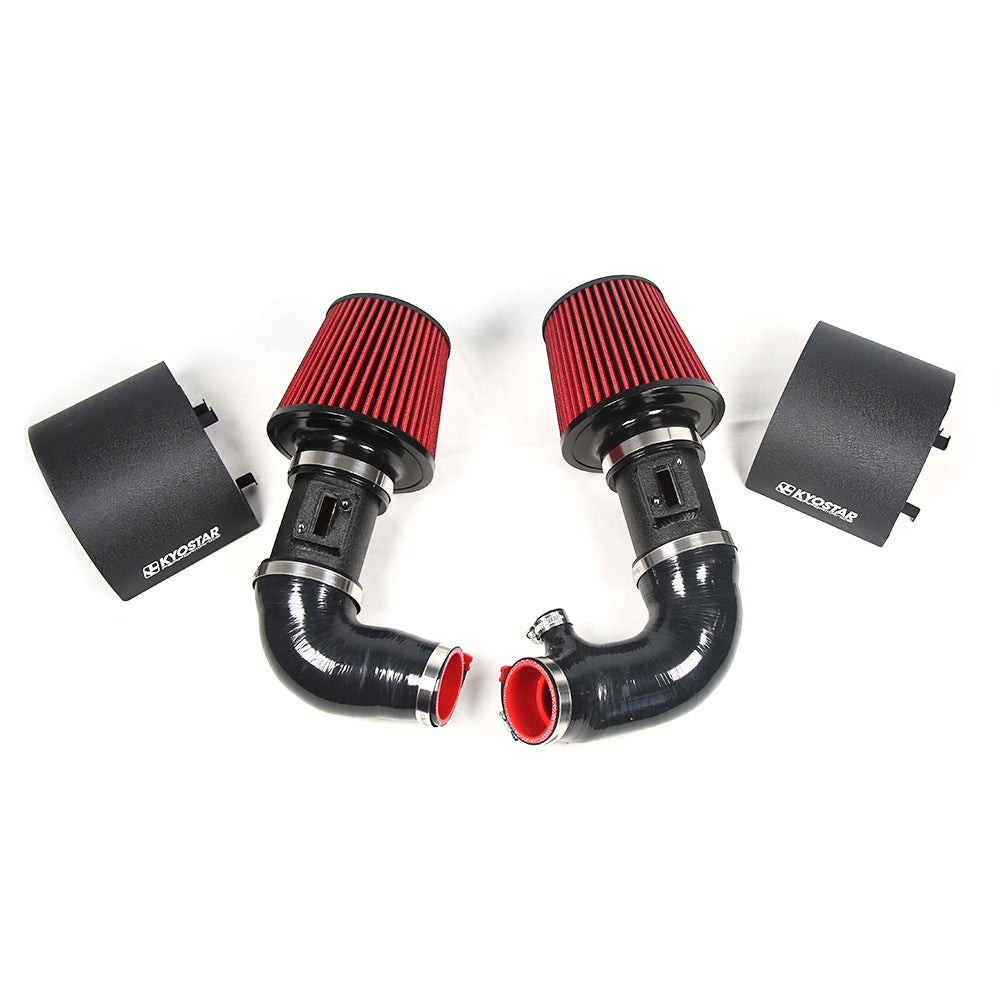 KYOSTAR 2016+ Infiniti Q50 Q60 VR30DDTT 3.0L Twin Turbo Aluminum Cold Air Intake Kit with Heat Shield