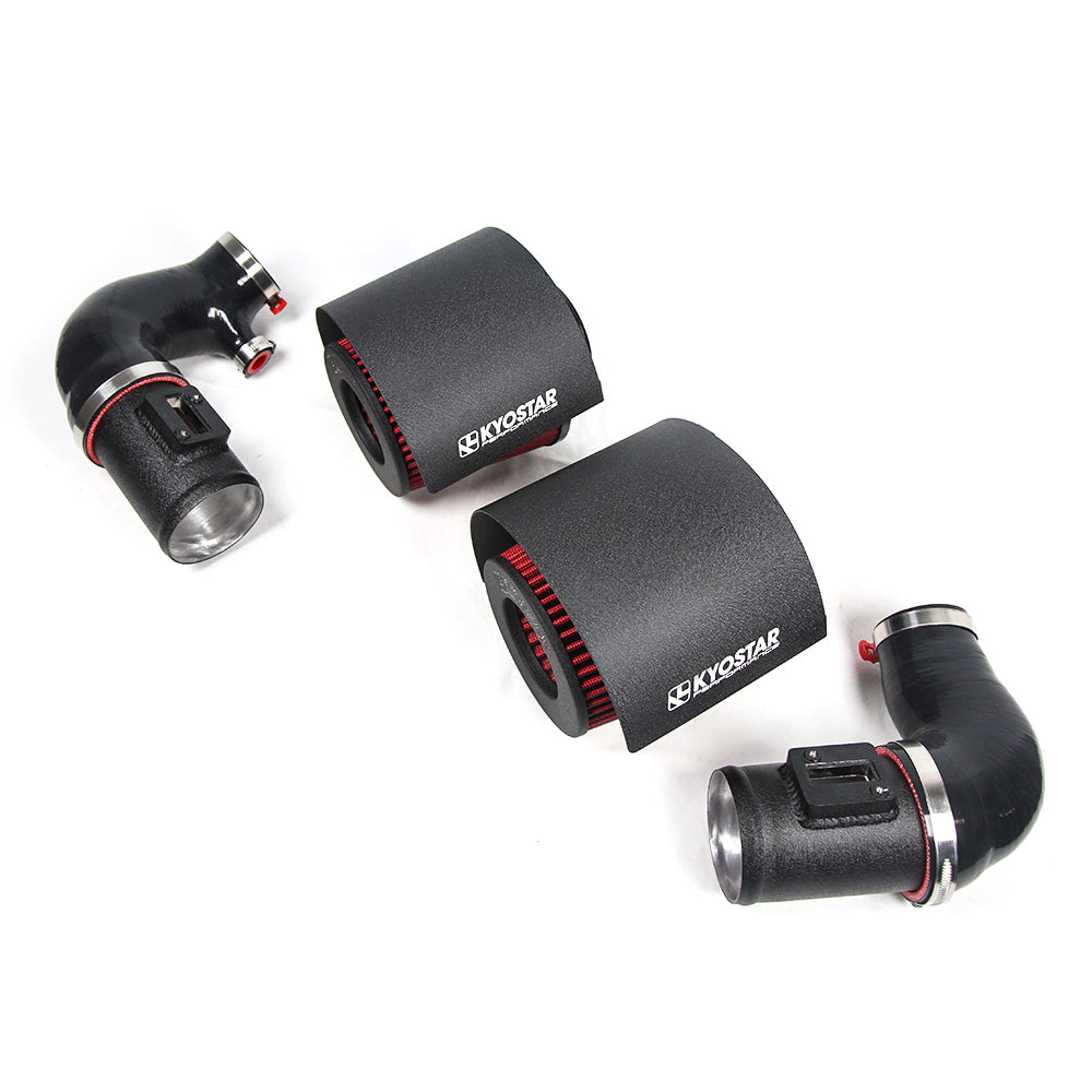 KYOSTAR 2016+ Infiniti Q50 Q60 VR30DDTT 3.0L Twin Turbo Aluminum Cold Air Intake Kit with Heat Shield