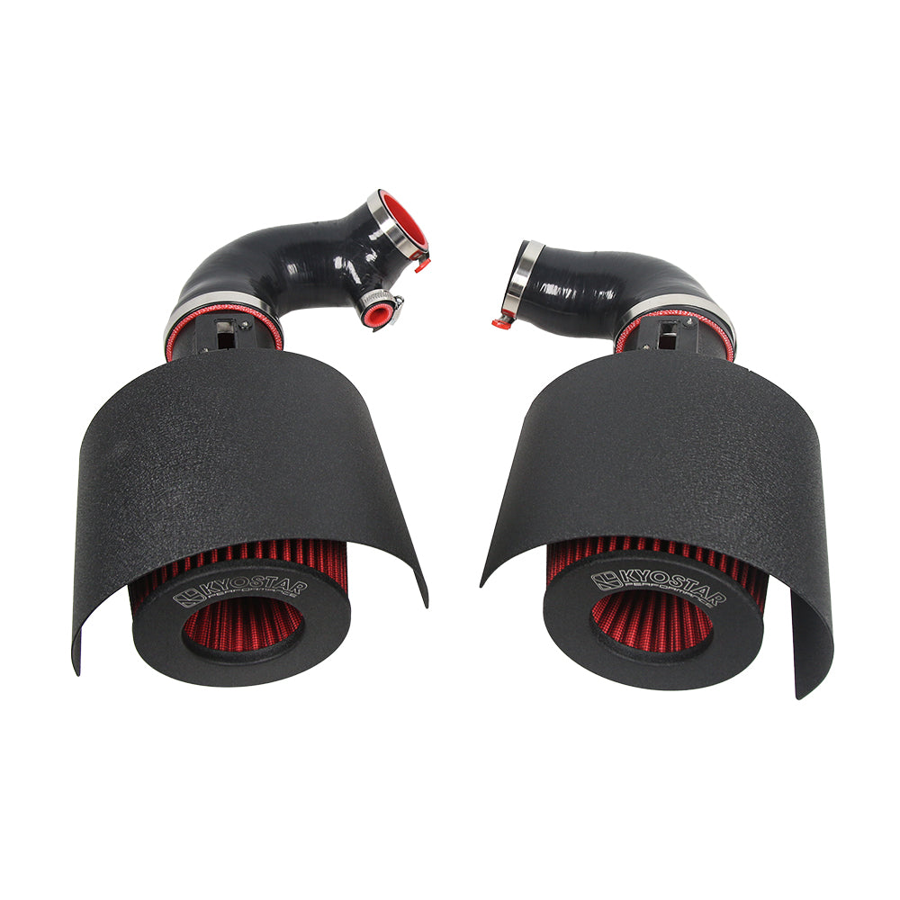 KYOSTAR 2016+ Infiniti Q50 Q60 VR30DDTT 3.0L Twin Turbo Aluminum Cold Air Intake Kit with Heat Shield