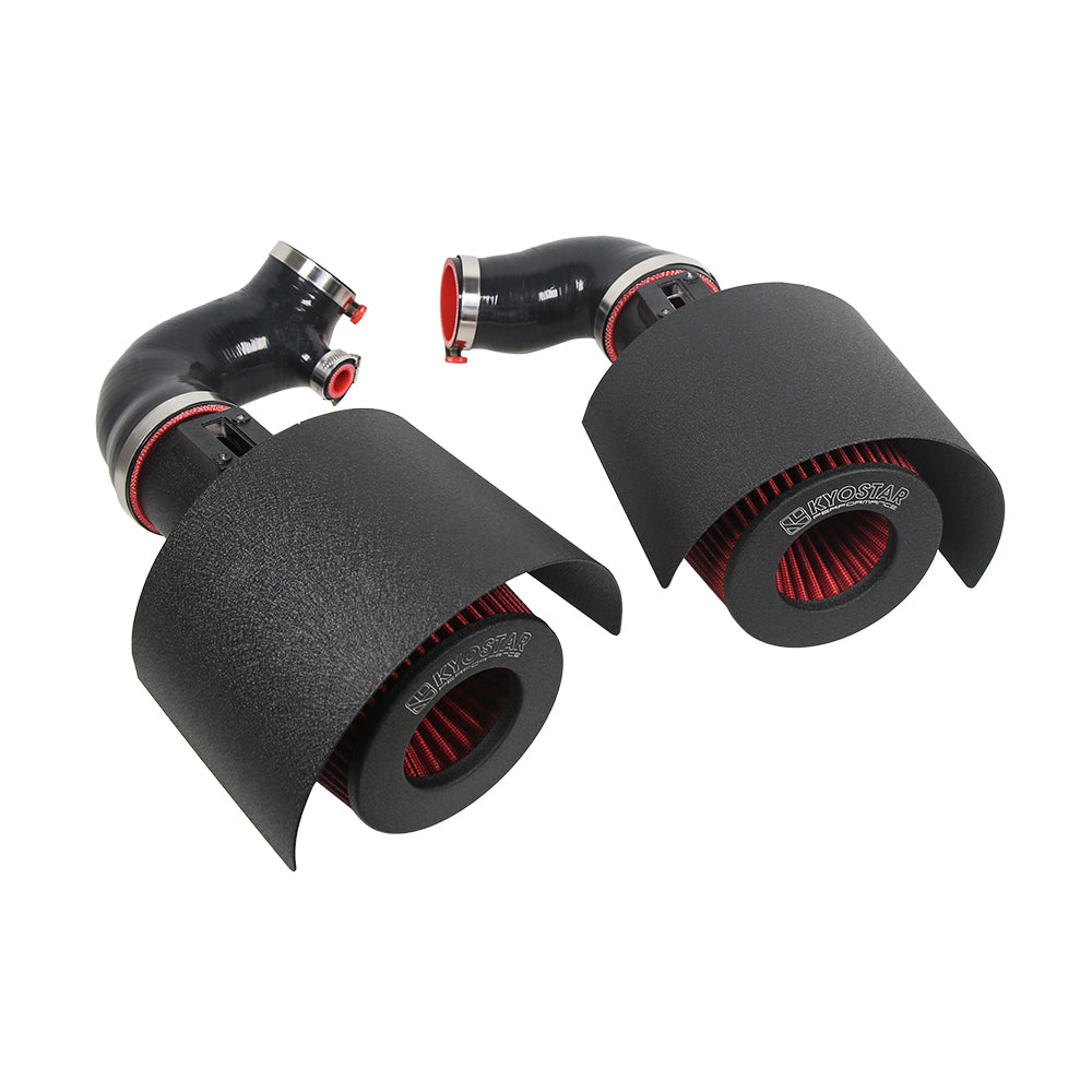 KYOSTAR 2016+ Infiniti Q50 Q60 VR30DDTT 3.0L Twin Turbo Aluminum Cold Air Intake Kit with Heat Shield