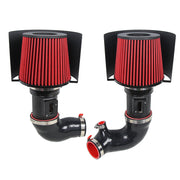 KYOSTAR 2016+ Infiniti Q50 Q60 VR30DDTT 3.0L Twin Turbo Aluminum Cold Air Intake Kit with Heat Shield
