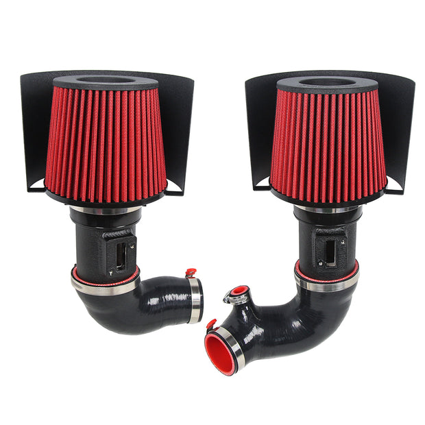 KYOSTAR 2016+ Infiniti Q50 Q60 VR30DDTT 3.0L Twin Turbo Aluminum Cold Air Intake Kit with Heat Shield