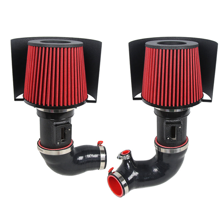 KYOSTAR 2016+ Infiniti Q50 Q60 VR30DDTT 3.0L Twin Turbo Aluminum Cold Air Intake Kit with Heat Shield