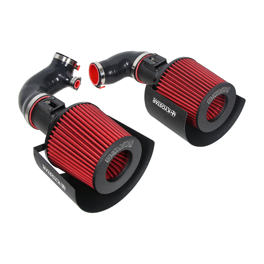 KYOSTAR 2016+ Infiniti Q50 Q60 VR30DDTT 3.0L Twin Turbo Aluminum Cold Air Intake Kit with Heat Shield