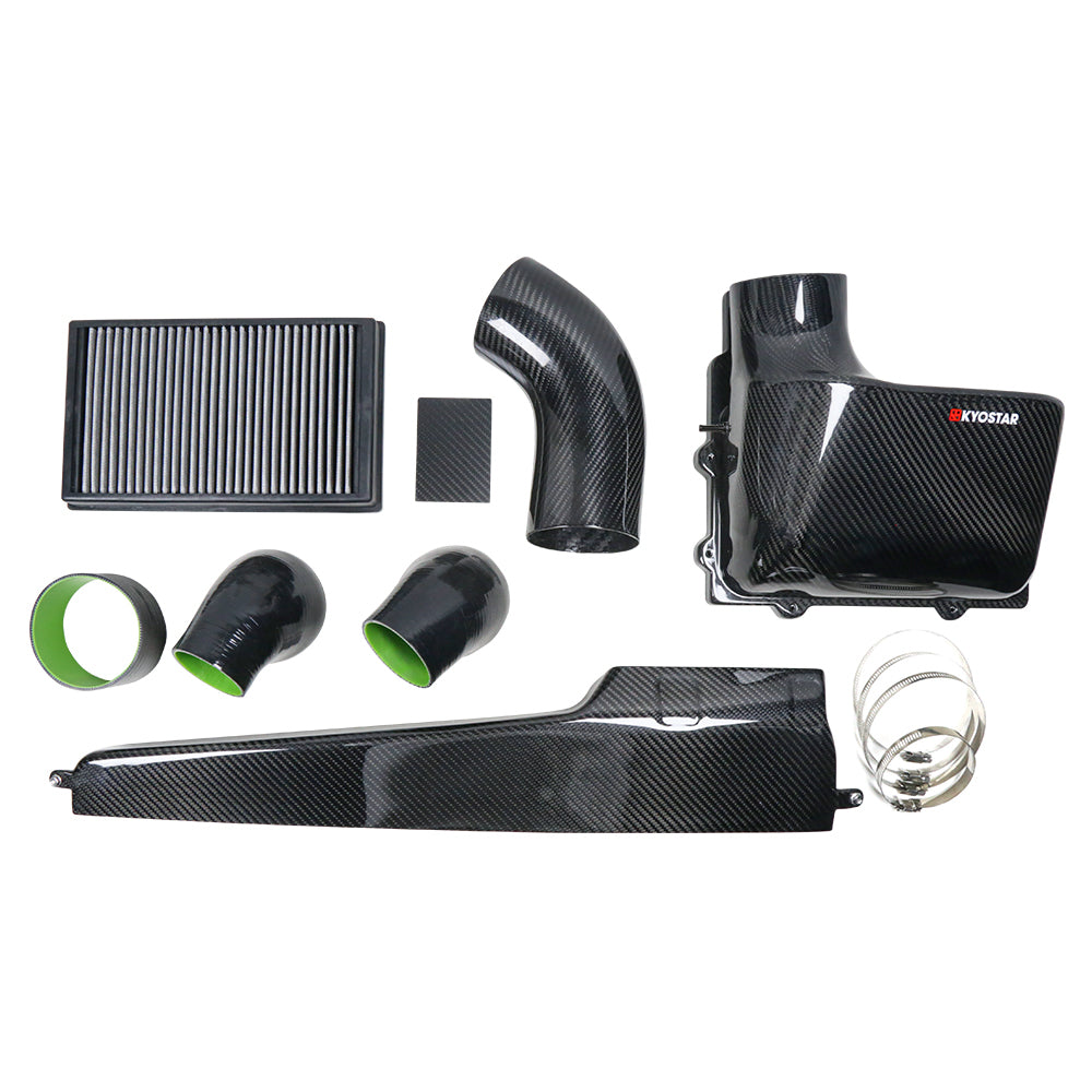 KYOSTAR Carbon Fiber Cold Air Intake for 2015+ VW Golf GTI Golf R Audi A3 S3 TT TTS EA888 Gen 3 1.8T 2.0T