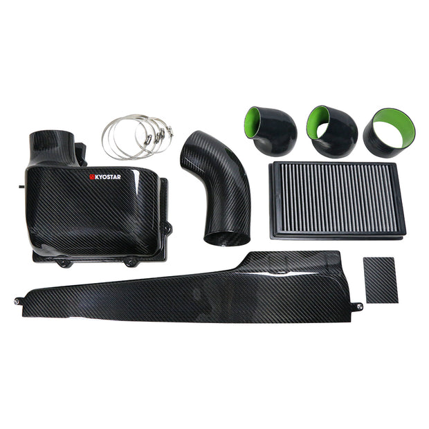 KYOSTAR 2013–2020 VW Golf MK7 R GTI / Audi S3 8V Carbon Fiber Cold Air Intake System – Aluminum Pipe