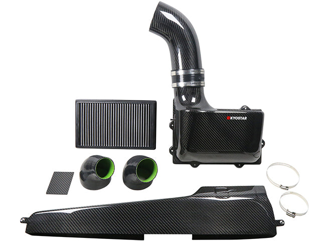 KYOSTAR 2013–2020 VW Golf MK7 R GTI / Audi S3 8V Carbon Fiber Cold Air Intake System – Aluminum Pipe