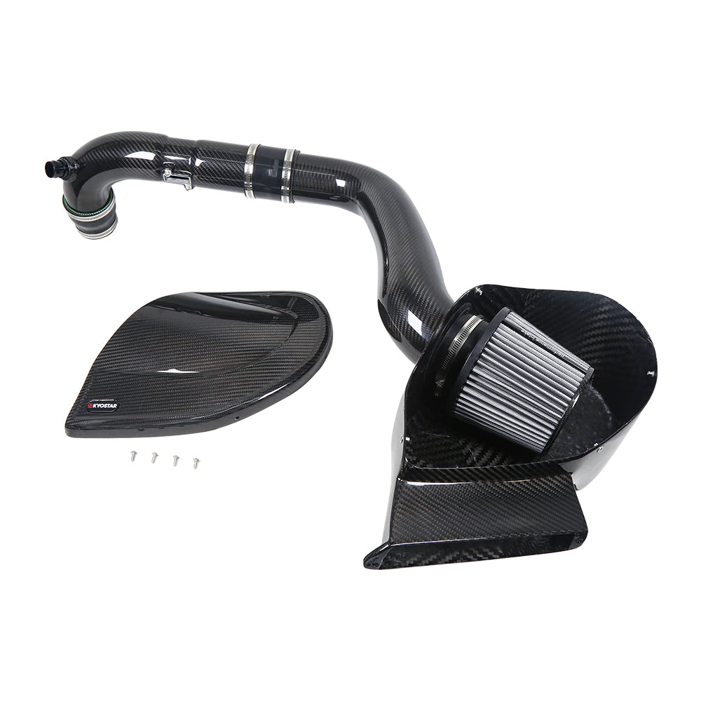 KYOSTAR Carbon Fiber Cold Air Intake for 2008-2009 VW Golf GTI MK5 2009-2013 Golf R 2.0T EA113