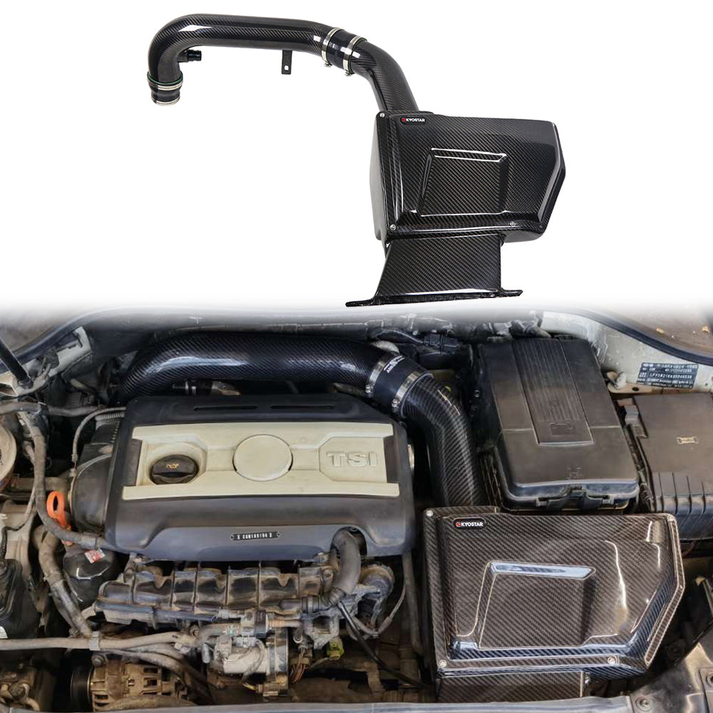 KYOSTAR Carbon Fiber Cold Air Intake System for 2009-2013 VW Golf 6 GTI Audi A3 EA888.1 2.0T