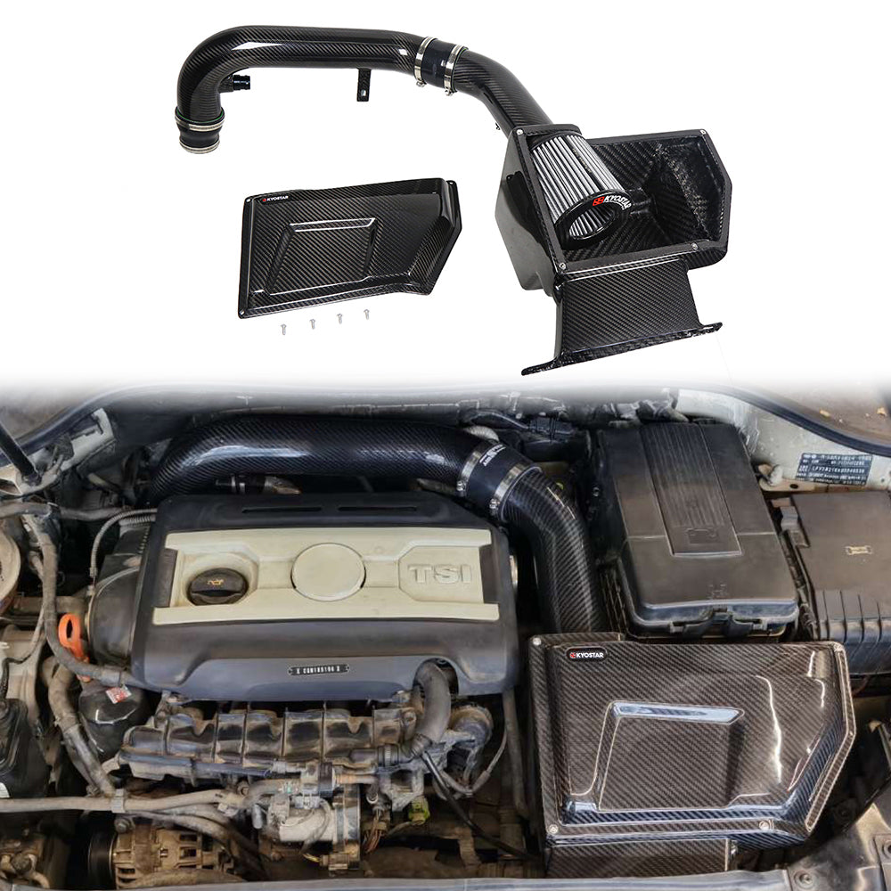 KYOSTAR High Performance Direct Carbon Fiber Cold Air Intake for 2009-2013 VW Golf 6 GTI EA888 Gen1 2.0T