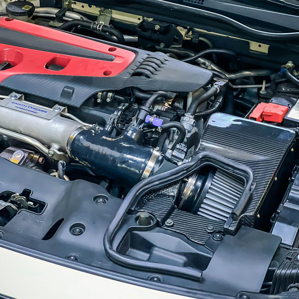 KYOSTAR 2017–2021 Honda Civic Type R Carbon Fiber High-Flow Cold Air Intake System