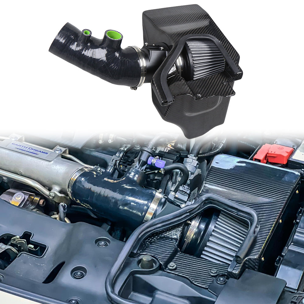 KYOSTAR 2017–2021 Honda Civic Type R Carbon Fiber High-Flow Cold Air Intake System
