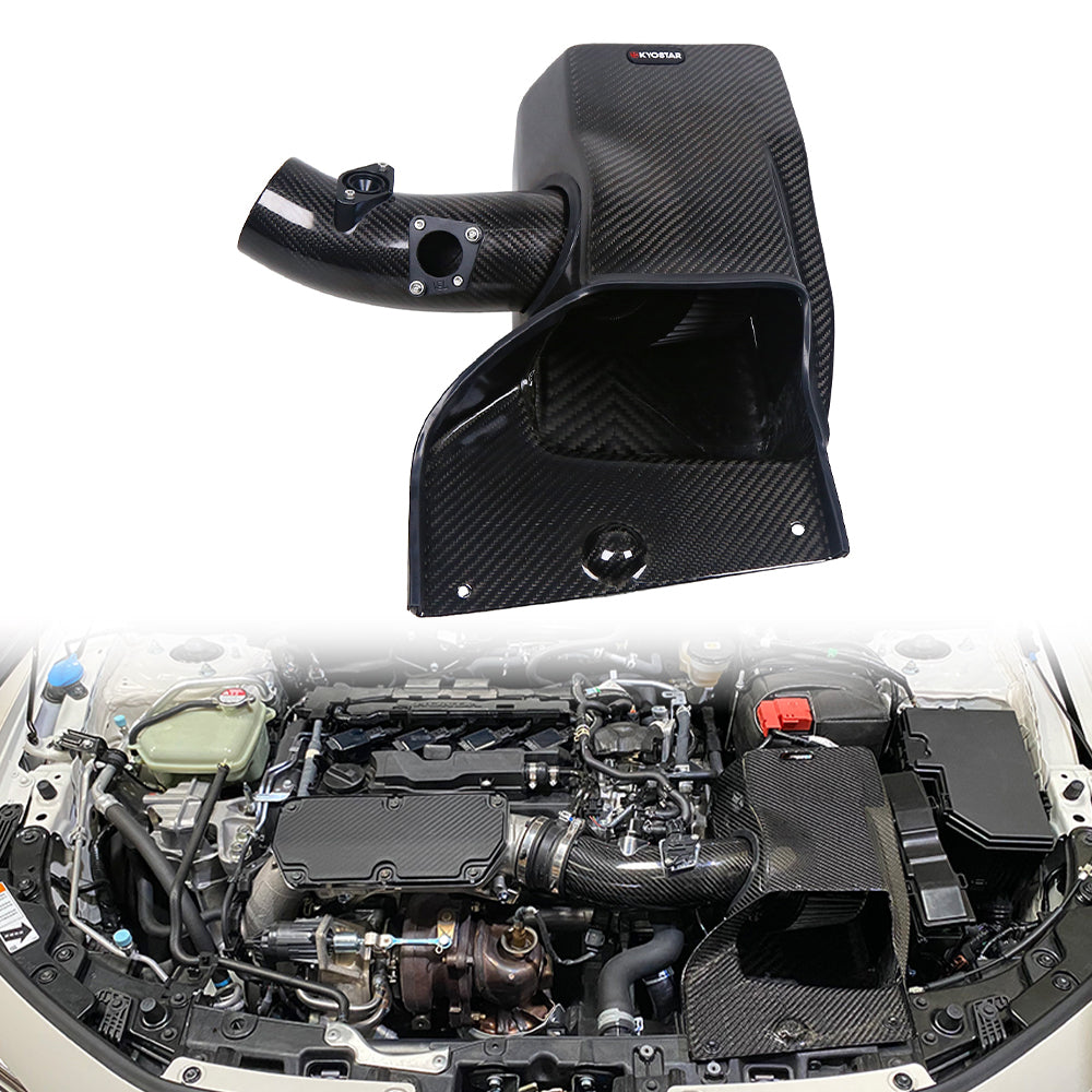 KYOSTAR 2022+ Honda Civic Type R Carbon Fiber High-Flow Cold Air Intake System