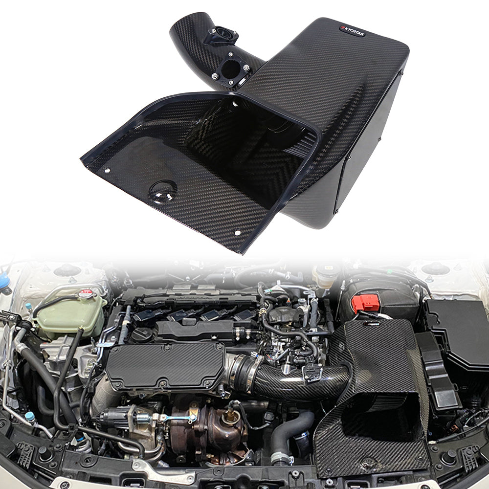 KYOSTAR 2022+ Honda Civic Type R Carbon Fiber High-Flow Cold Air Intake System