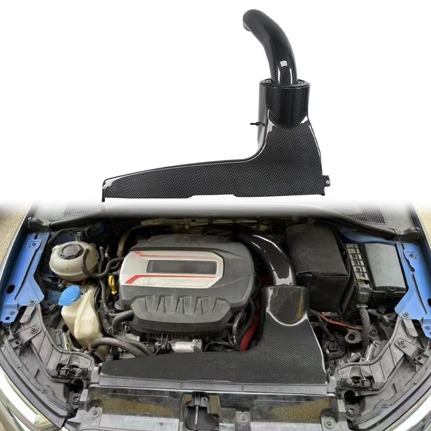 KYOSTAR 100% Dry Carbon Fiber Cold Air Intake System for 2015-2020 VW Golf R/GTI, 2013-2020 Audi S3/A3, 2.0 TFSI, Seat MK7 Leon/Cupra 2.0