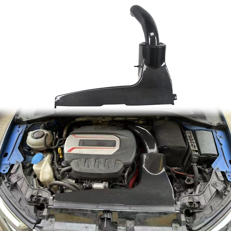 KYOSTAR 100% Dry Carbon Fiber Cold Air Intake System for 2015-2020 VW Golf R/GTI, 2013-2020 Audi S3/A3, 2.0 TFSI, Seat MK7 Leon/Cupra 2.0