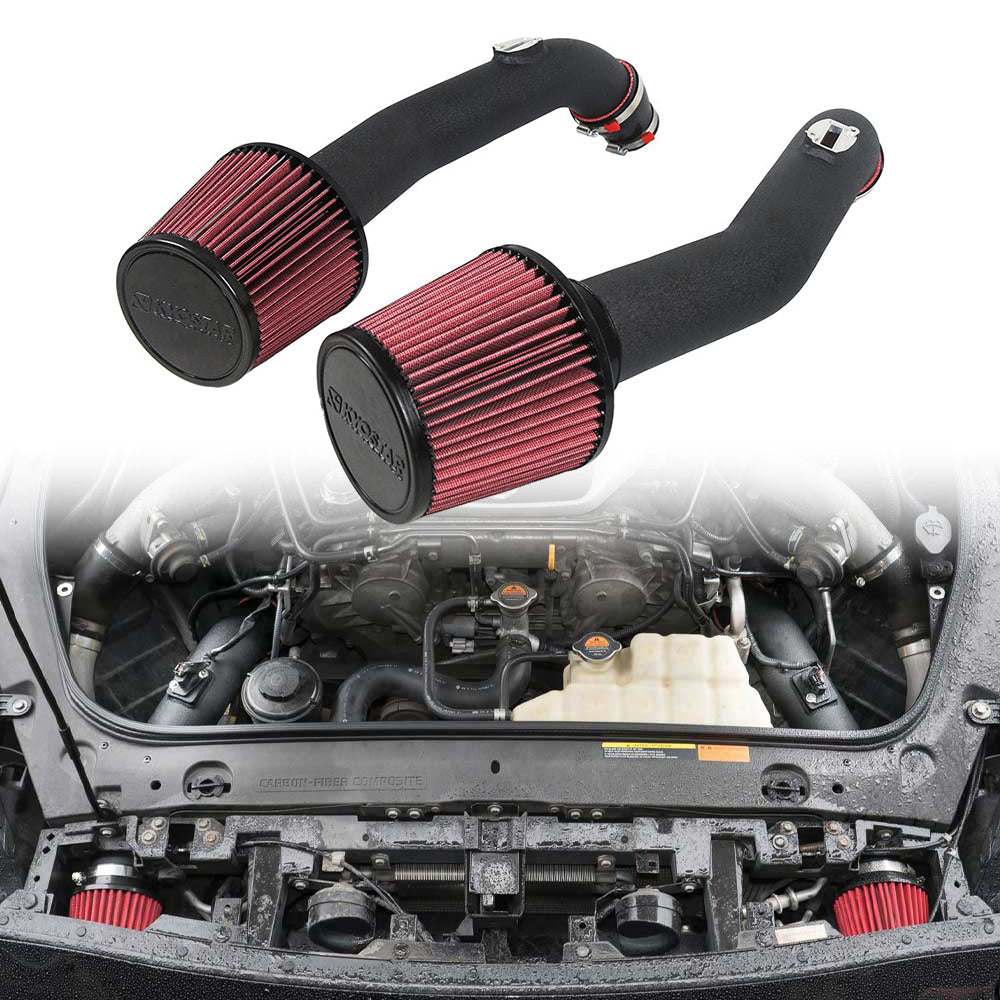 KYOSTAR 2009+ Nissan R35 GT-R V6 Cold Air Intake System JDM Engine 2019 With Exhaust System and Air Filter