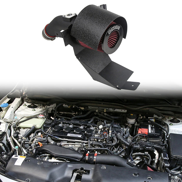 KYOSTAR 2016-2021 Honda Civic 10th Gen 1.5L I4 Turbo High Performance Cold Air Intake with Air Filters