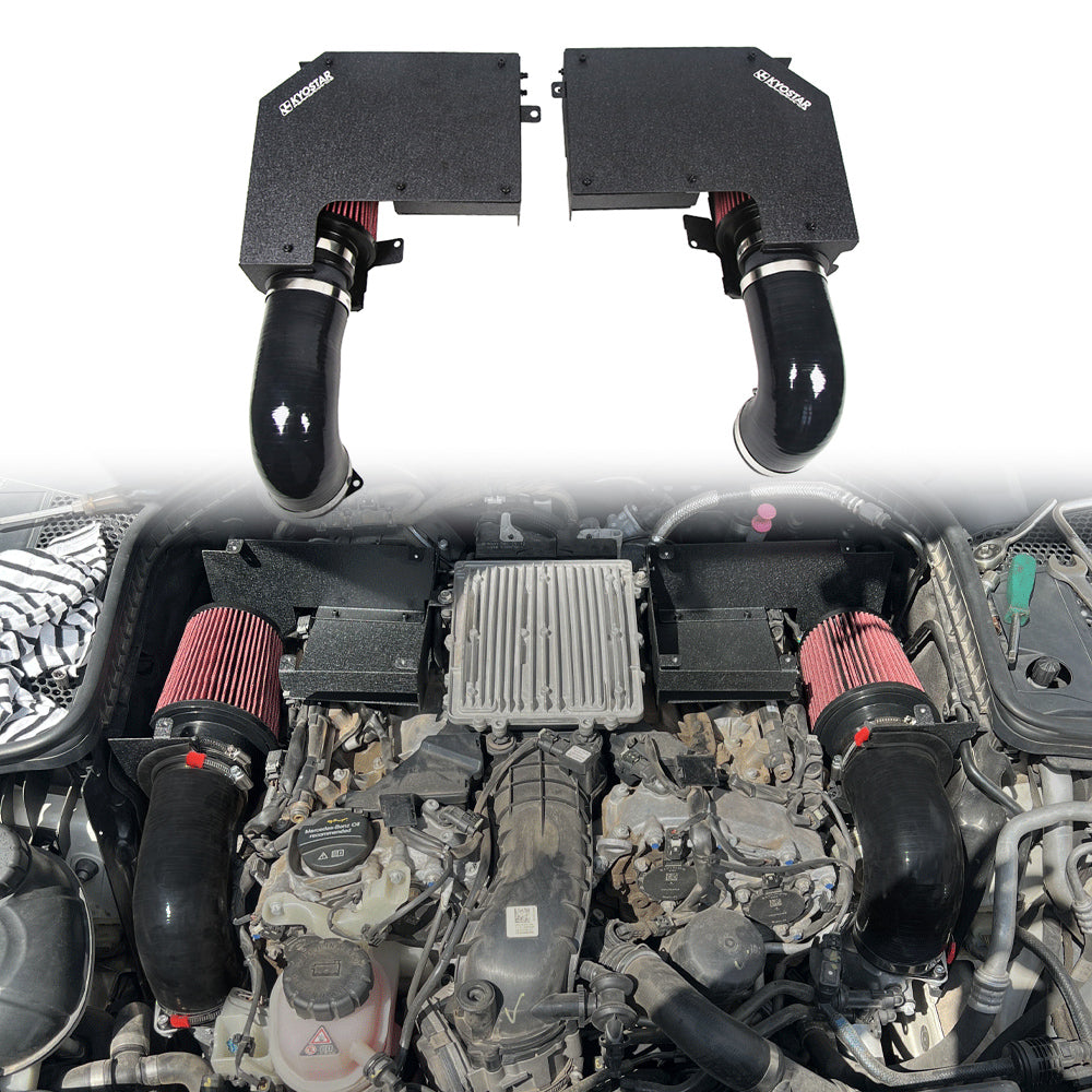 KYOSTAR High Flow Cold Air Intake Kit for Mercedes-Benz C400 C450 E400 CLS400 C43 GLC43 GLE43 M276 3.0TT V6
