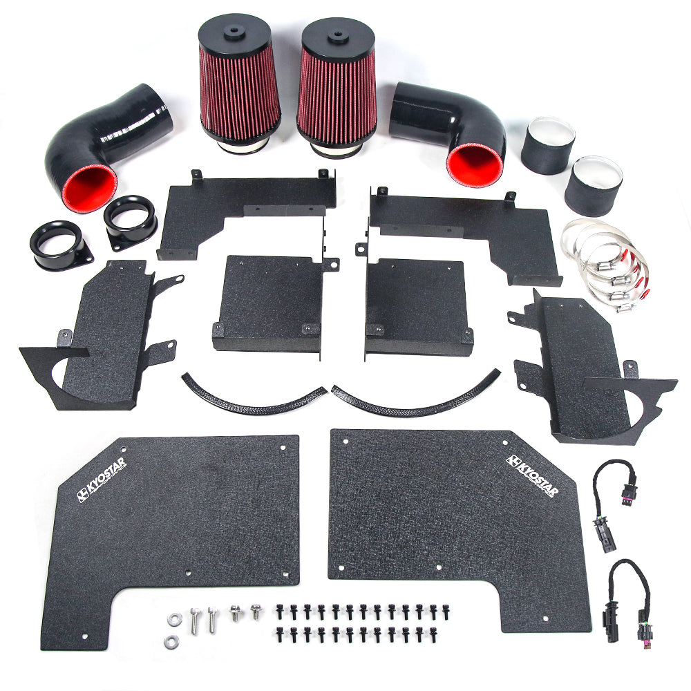 KYOSTAR High Flow Cold Air Intake Kit for Mercedes-Benz C400 C450 E400 CLS400 C43 GLC43 GLE43 M276 3.0TT V6