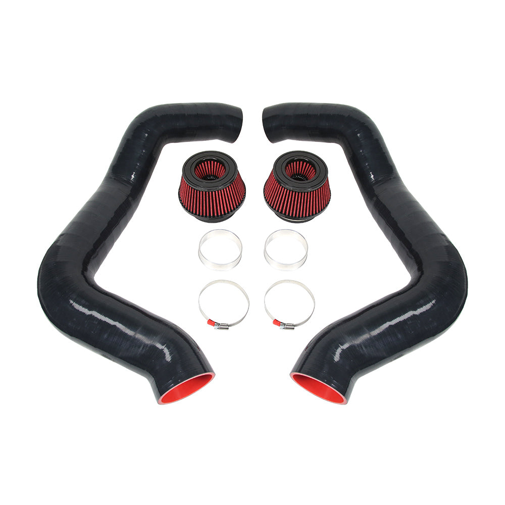 KYOSTAR Silicone Front Mount Cold Air Intake Kit for 2018+ BMW F90 G90 M5 F91 F92 F93 M8 M550i M850i S63 N63