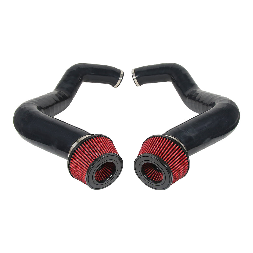 KYOSTAR 2018+ BMW M5 M8 G90 F90 F91 F92 F93 M550i M850i G15 G30 S63R S63TU4 N63 Silicone Front Mount Cold Air Intake Kit