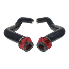 Load image into Gallery viewer, KYOSTAR 2018+ BMW M5 M8 G90 F90 F91 F92 F93 M550i M850i G15 G30 S63R S63TU4 N63 Silicone Front Mount Cold Air Intake Kit